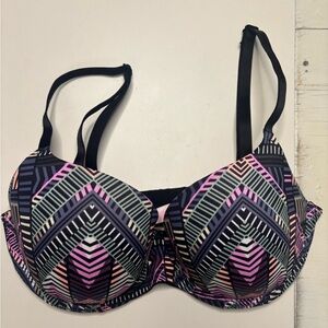 Pink By Victorias Secret Wear Everywear Bra Size 34D Lightly Padded Underwire